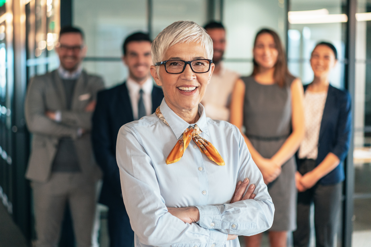 Team Lead Stock Photo