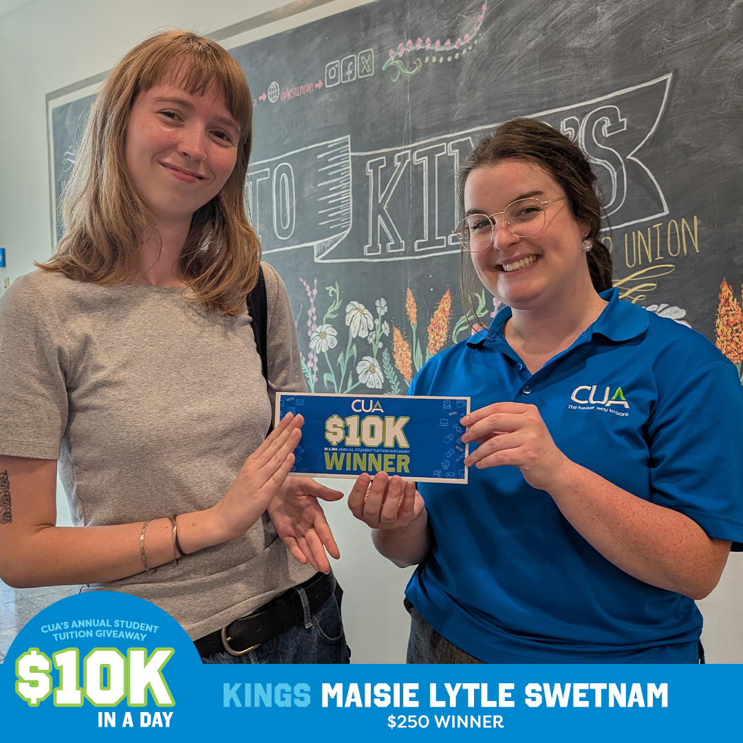 CUA 10Kinaday2025 Socialmedia WINNER Campustour KINGS